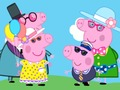 Trò chơi Peppa Pig: Gia đình Dress Up  trực tuyến