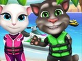 Trò chơi Talking Tom Cat: Tìm sự khác biệt  trực tuyến