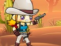 Trò chơi Cowgirl bắn zombie trực tuyến
