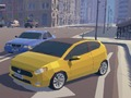 Trò chơi Thành phố 3D: Đua xe 2 người chơi  trực tuyến