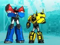 Trò chơi Máy biến áp. Robot cải trang: Siêu tiền đạo mini  trực tuyến