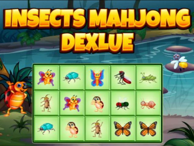 Trò chơi Côn trùng Mahjong Deluxe  trực tuyến