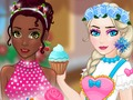 Trò chơi Bánh cupcake công chúa  trực tuyến