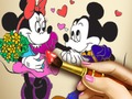 Trò chơi Sách tô màu Minnie  trực tuyến