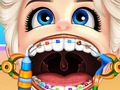 Trò chơi Bé Elsa đeo nẹp  trực tuyến