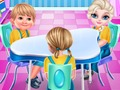 Trò chơi Trường học đông lạnh  trực tuyến