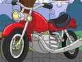 Trò chơi Ghép hình xe máy hoạt hình trực tuyến
