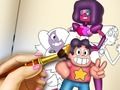 Trò chơi Steven Universe: Sách tô màu  trực tuyến