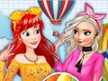 Trò chơi Công chúa thời trang và lễ hội khinh khí cầu  trực tuyến