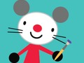Trò chơi Sổ tô màu Arty Chuột và Bạn bè trực tuyến