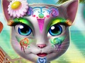 Trò chơi Trang Điểm Bãi Biển Kitty trực tuyến