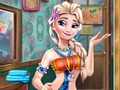 Trò chơi Flirt với Nữ hoàng Băng trong phòng xông hơi trực tuyến