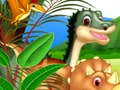 Trò chơi Câu đố trượt Dino  trực tuyến