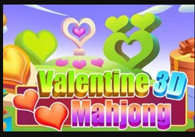 Trò chơi Mahjong Valentine 3D  trực tuyến