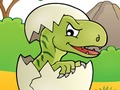 Trò chơi Trò chơi tô màu Dino  trực tuyến