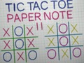 Trò chơi Tic Tac Toe Ghi chú giấy II trực tuyến