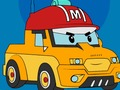 Trò chơi Sách tô màu Robocar Poli  trực tuyến
