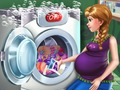 Trò chơi Ngày Giặt Của Công Chúa Mang Thai trực tuyến