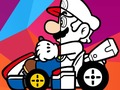 Trò chơi Sách tô màu lái xe Mario  trực tuyến