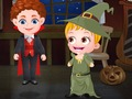 Trò chơi Baby Hazel Đêm Halloween trực tuyến