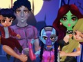 Trò chơi Trang phục Halloween của gia đình công chúa trực tuyến