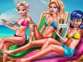 Trò chơi Chuẩn Bị Bãi Biển Đồng Cho Búp Bê trực tuyến