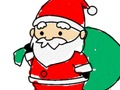 Trò chơi Trở lại trường: Tô màu Ông Già Noël trực tuyến
