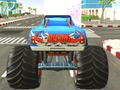 Trò chơi Đỗ xe Monster Truck trong thành phố trực tuyến