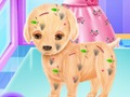 Trò chơi Phẫu thuật chó con Baby Elsa trực tuyến