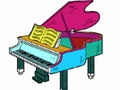 Trò chơi Trở lại trường: Sách tô màu piano trực tuyến
