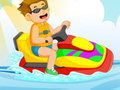 Trò chơi Giải trí mùa hè ẩn giấu với jet ski trực tuyến