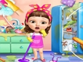 Trò chơi Cô Bé Ngọt Ngào Dọn Dẹp Ngôi Nhà Bừa Bộn trực tuyến