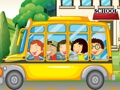 Trò chơi Sự khác biệt của xe buýt trường học trực tuyến