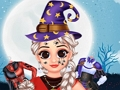 Trò chơi Công chúa xin chào Halloween  trực tuyến