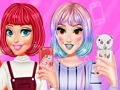 Trò chơi Thiết kế vỏ điện thoại Princesses Diy  trực tuyến