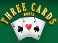 Trò chơi Ba thẻ monte  trực tuyến