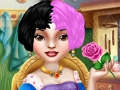 Trò chơi Snow White Real Cắt tóc  trực tuyến