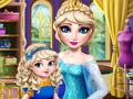 Trò chơi Ice Queen Mẹ thực sự trang điểm trực tuyến