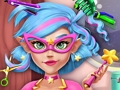 Trò chơi Galaxy Girl Real Cắt tóc  trực tuyến