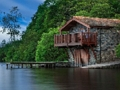 Trò chơi Hồ Cottage Jigsaw trực tuyến