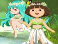 Trò chơi Dora Với Pháp Sư Trong Rừng  trực tuyến