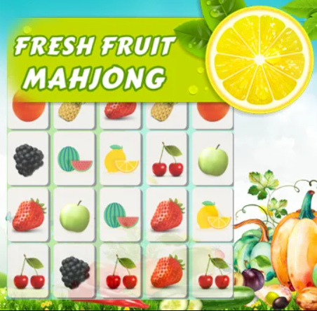 Trò chơi Mahjong Trái Cây Tươi trực tuyến