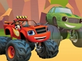 Trò chơi Blaze and the Monster Machines Jigsaw trực tuyến
