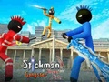 Trò chơi Stickman Cảnh sát vs Băng nhóm Đấu trường phố trực tuyến