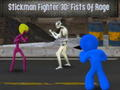 Trò chơi Chiến binh Stickman 3D: Đấm của Cơn giận trực tuyến