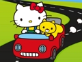 Trò chơi Bộ ghép hình ô tô Hello Kitty  trực tuyến