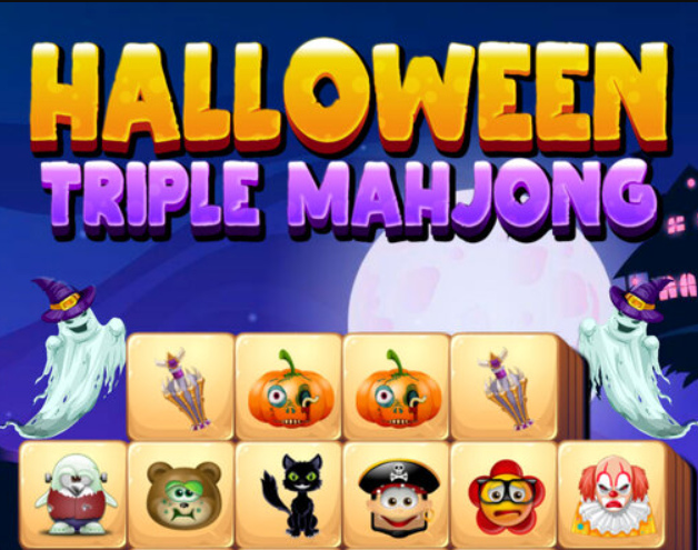 Trò chơi Halloween Triple Mahjong trực tuyến