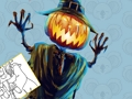 Trò chơi Sách tô màu Halloween  trực tuyến