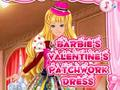 Trò chơi Đầm patchwork Valentine của Barbie trực tuyến