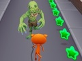 Trò chơi Mèo Giận Dữ Chạy Trong Ngõ Zombie trực tuyến
